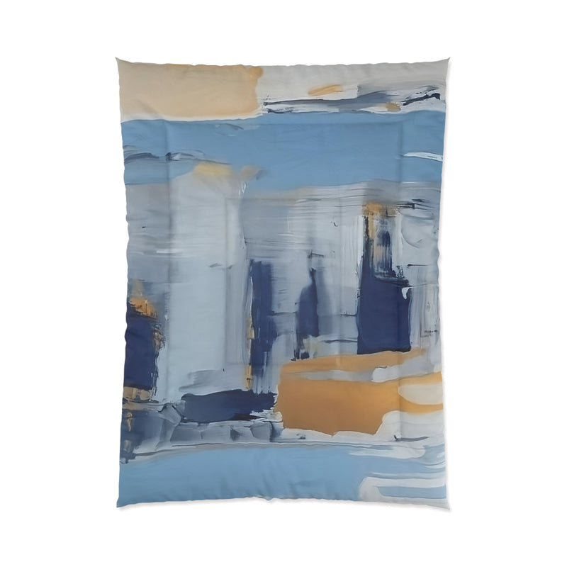 Blue Canvas Comforter