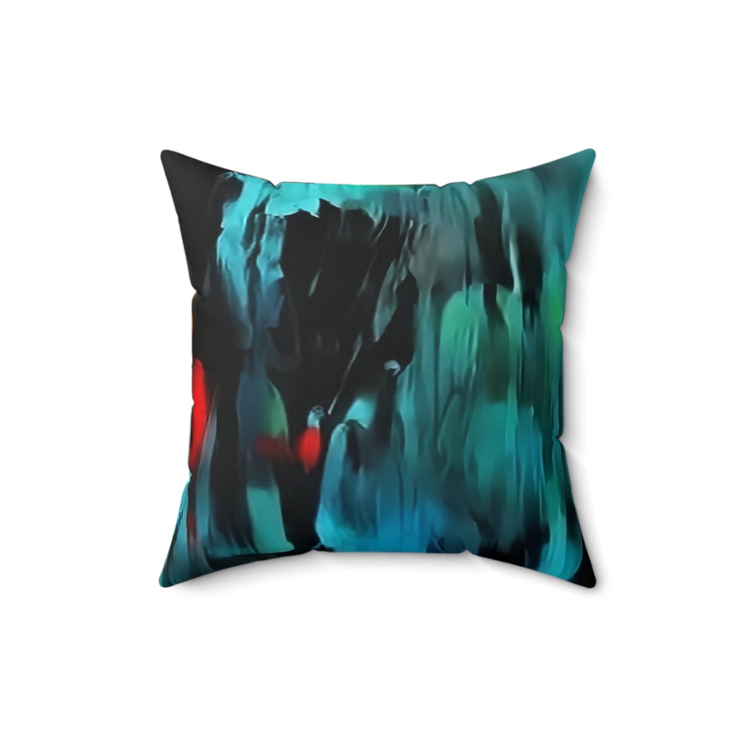 Dual-Hue Dreamer Spun Polyester Square Pillow