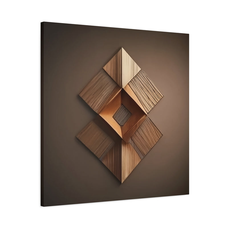 Geometric Harmony Canvas