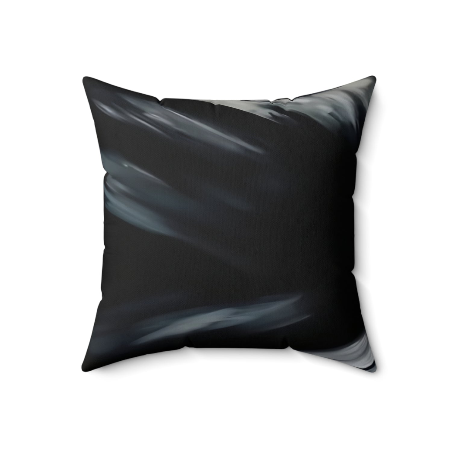 Nightfall Lines Spun Polyester Square Pillow