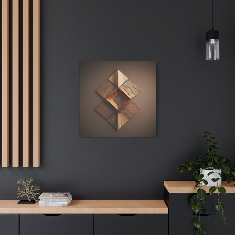 Geometric Harmony Canvas