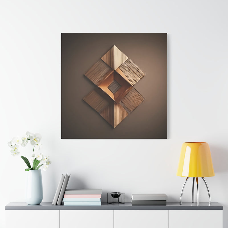 Geometric Harmony Canvas