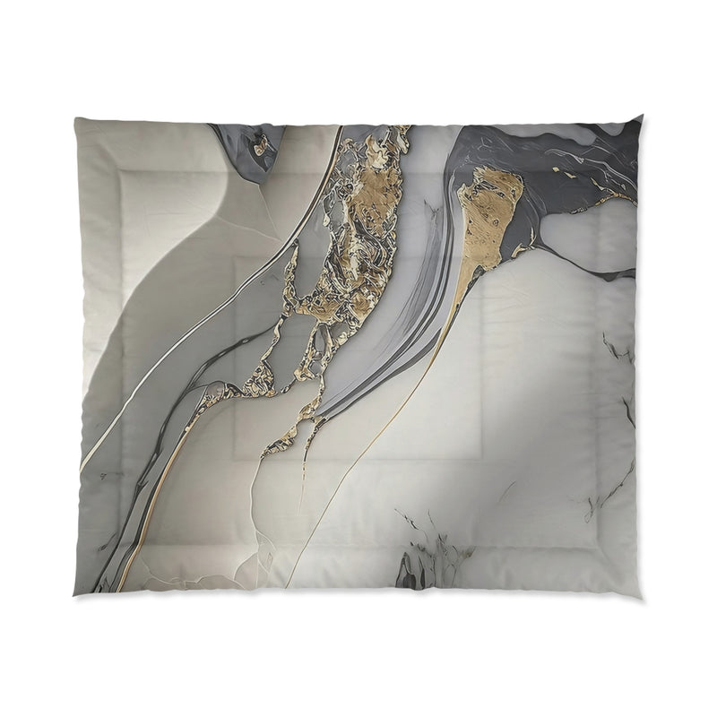 Noir Marble Treasures Comforter