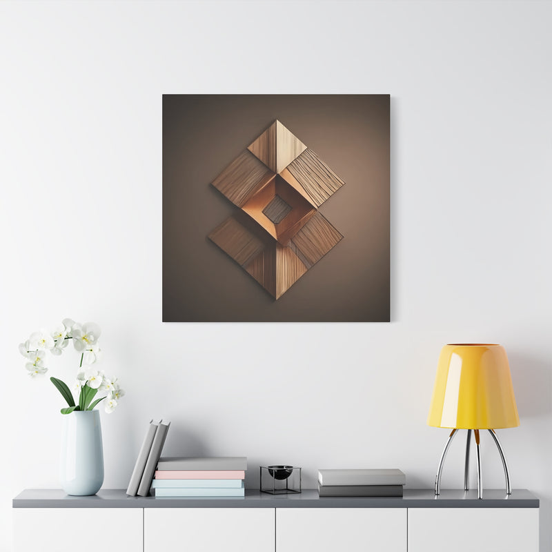 Geometric Harmony Canvas