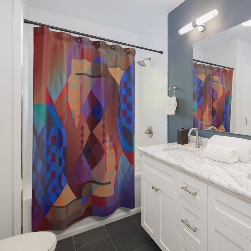 Diamond Dreamscape Shower Curtains