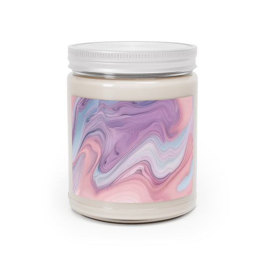 Cotton Candy Swirl Scented Candles