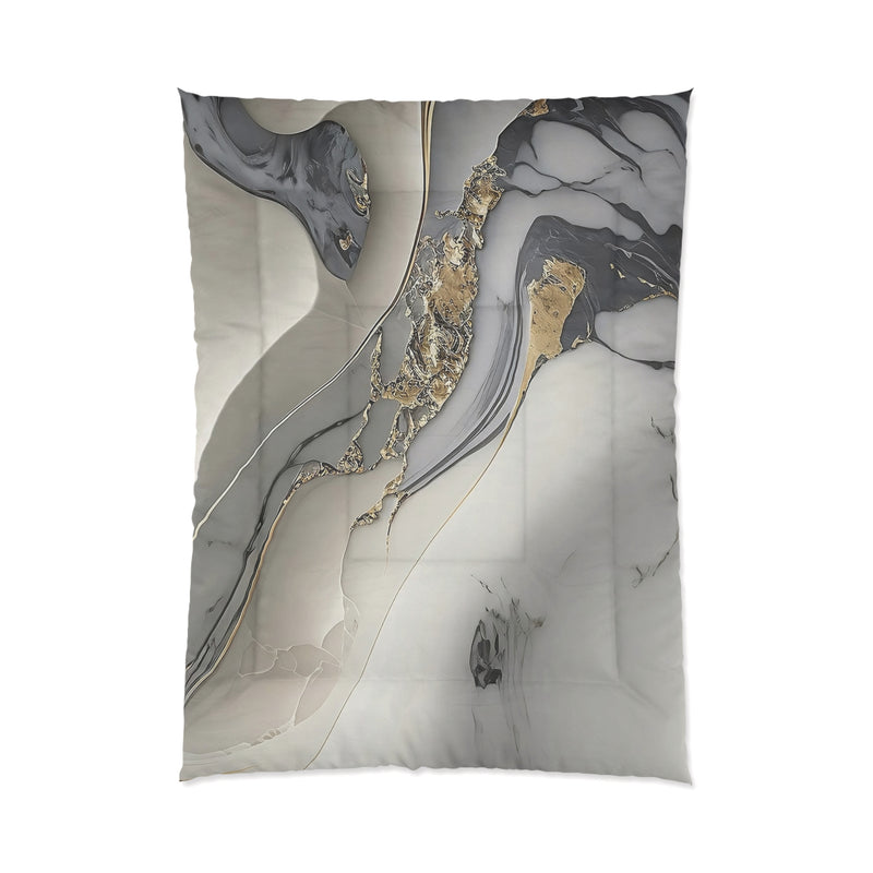 Noir Marble Treasures Comforter