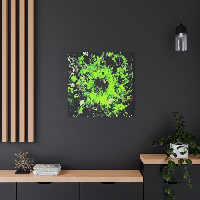 Luminous Splash Canvas