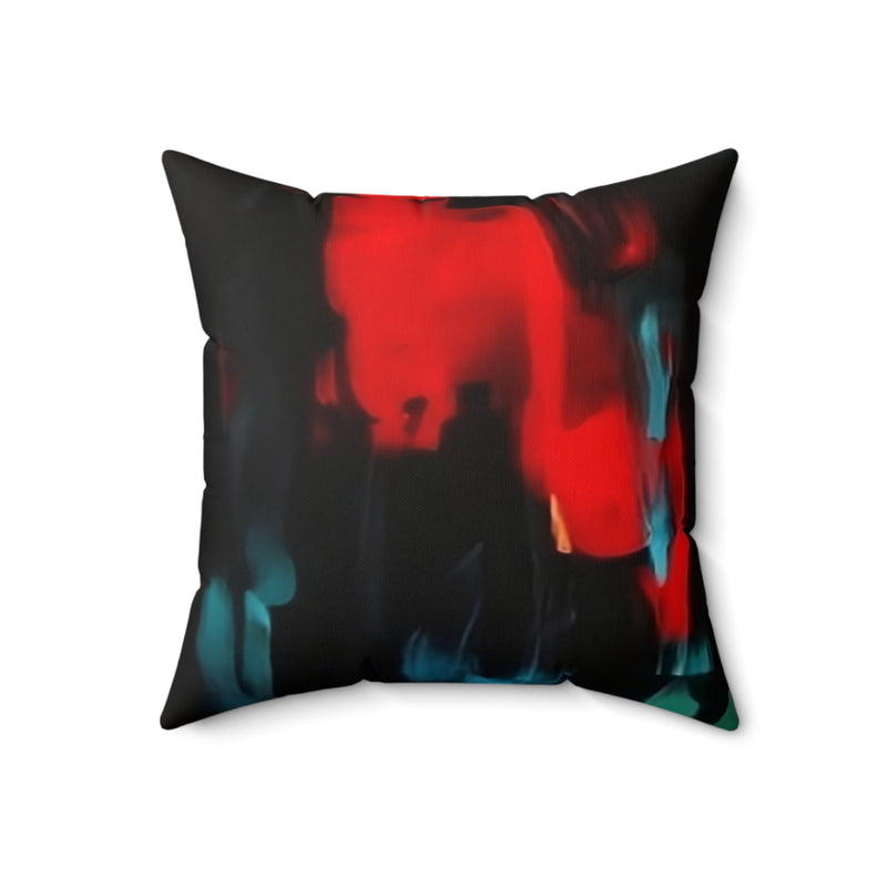 Dual-Hue Dreamer Spun Polyester Square Pillow