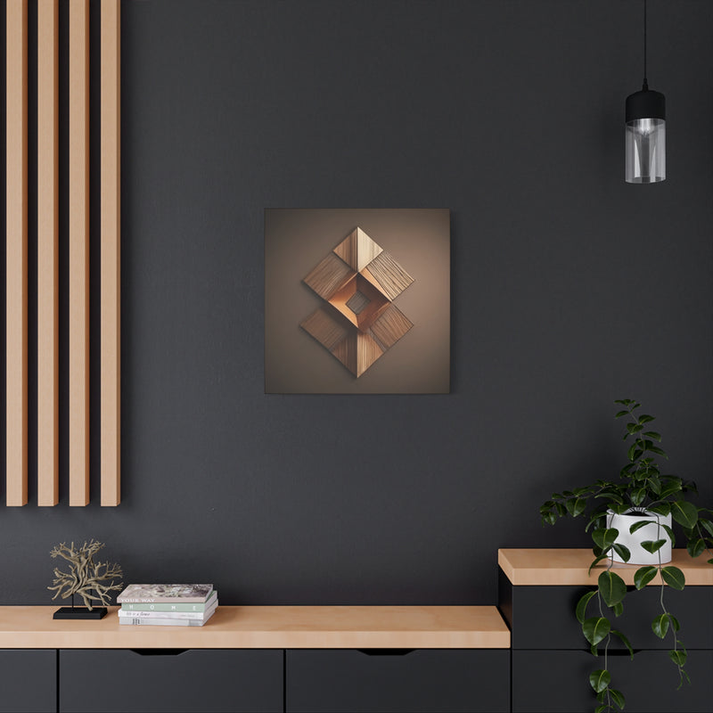 Geometric Harmony Canvas