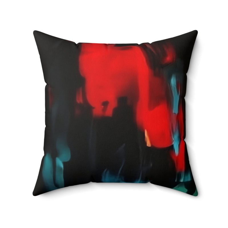 Dual-Hue Dreamer Spun Polyester Square Pillow