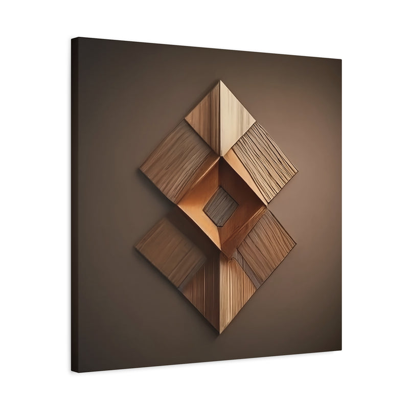 Geometric Harmony Canvas