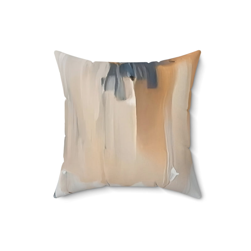 Sand and Sea Spun Polyester Square Pillow