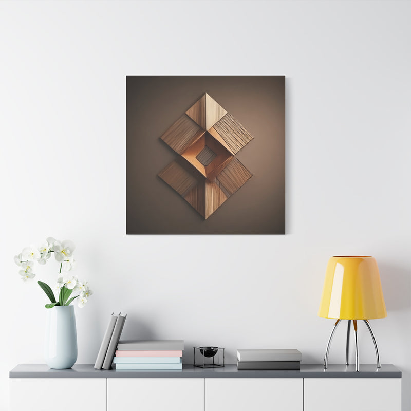 Geometric Harmony Canvas