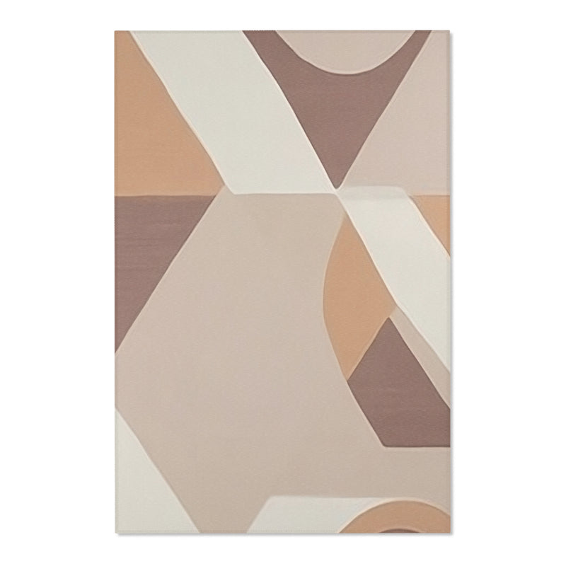 Latte Layers Area Rug