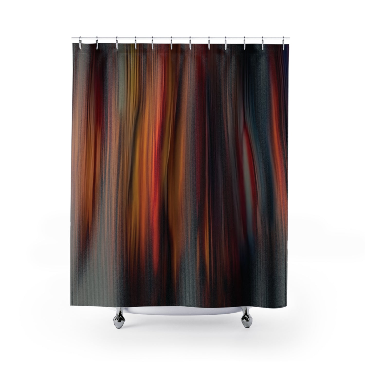 Electric Stripes Shower Curtain