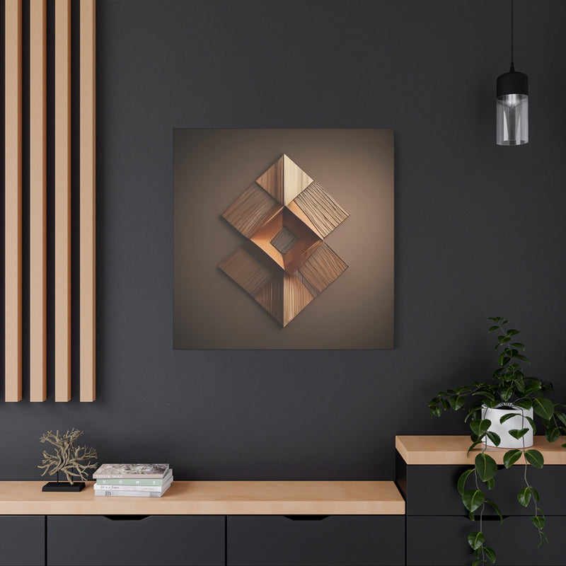 Geometric Harmony Canvas