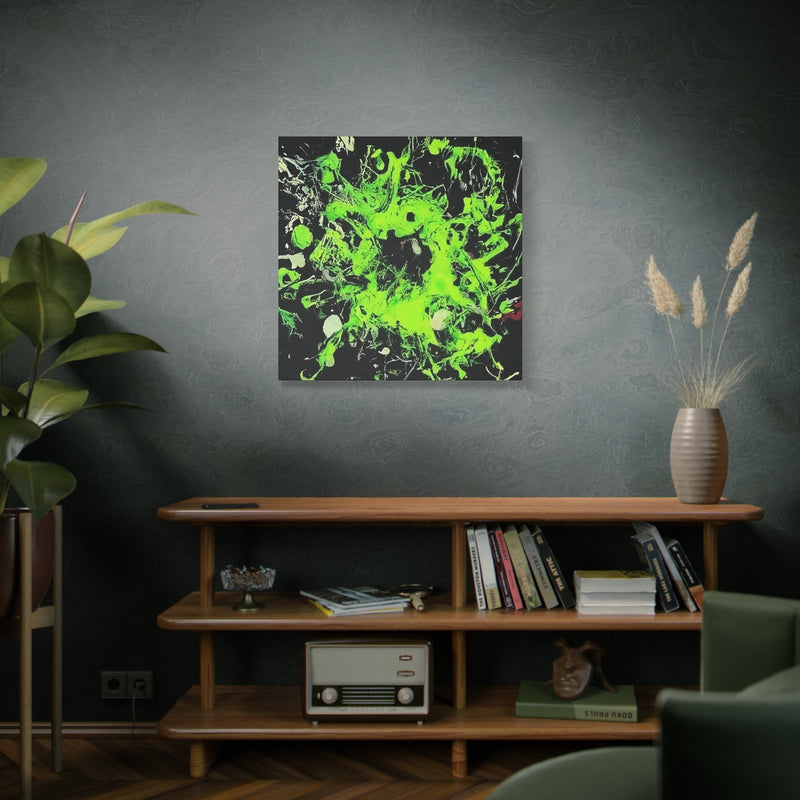 Luminous Splash Canvas