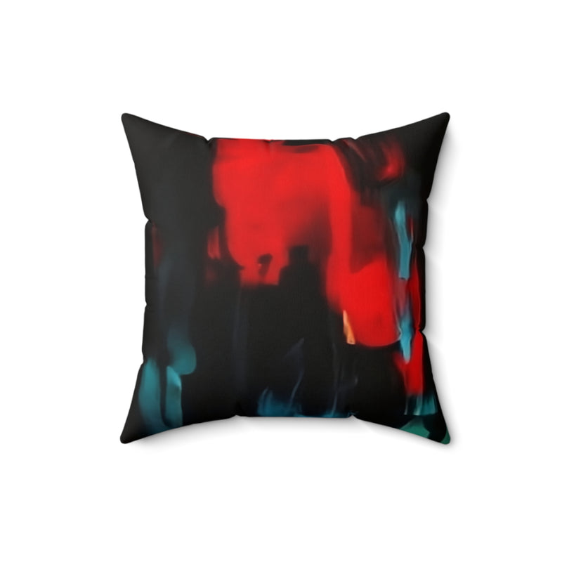 Dual-Hue Dreamer Spun Polyester Square Pillow