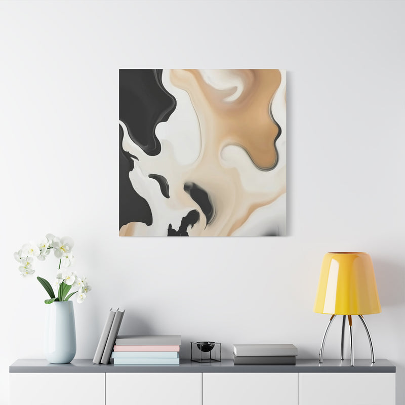 Elegant Contrast Canvas