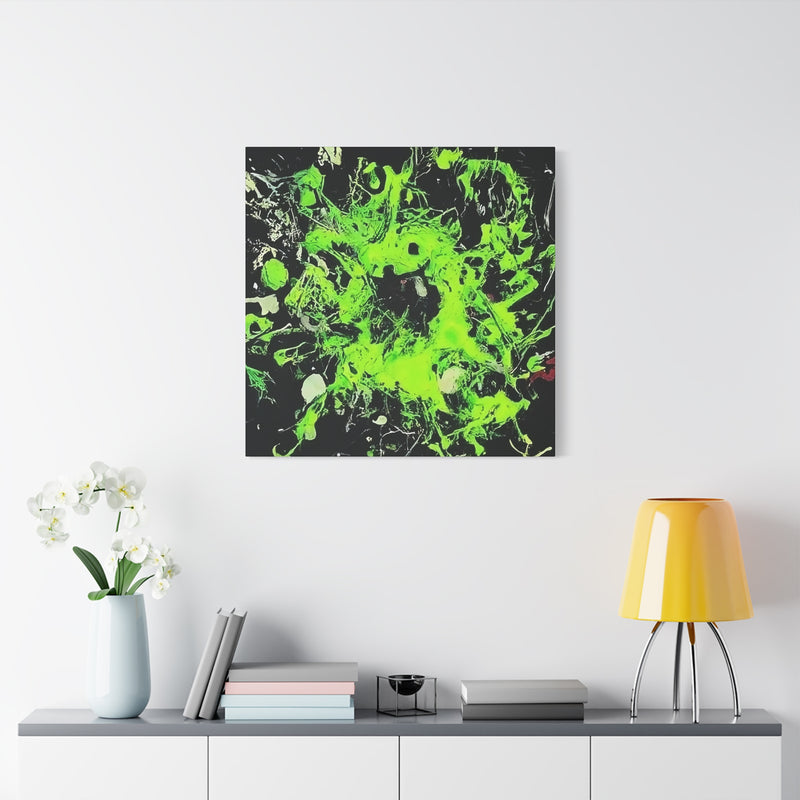 Luminous Splash Canvas