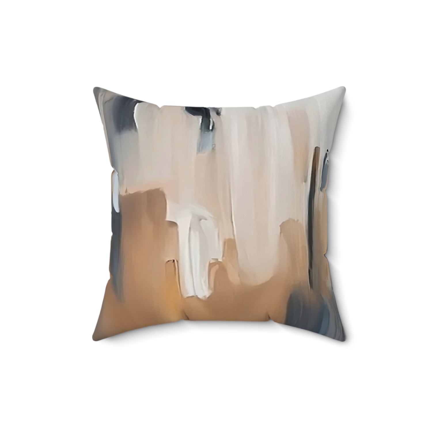 Sand and Sea Spun Polyester Square Pillow