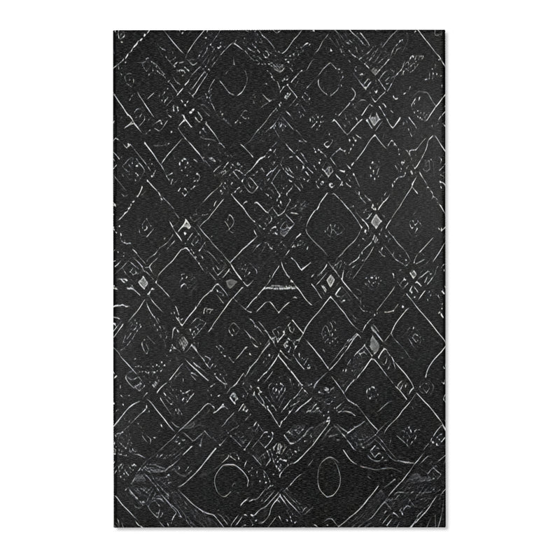 Ebony Etchings Area Rug