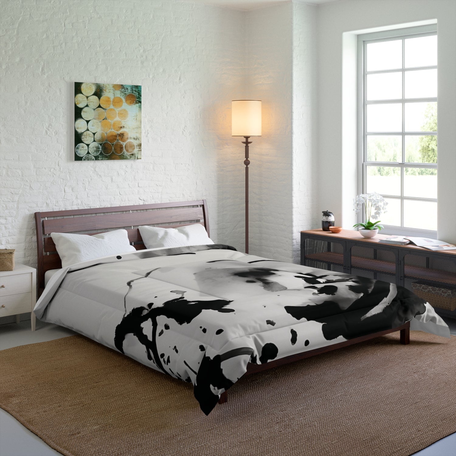 Black Ink Comforter