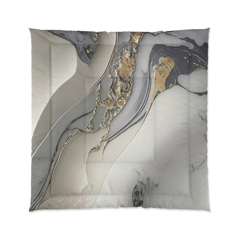 Noir Marble Treasures Comforter