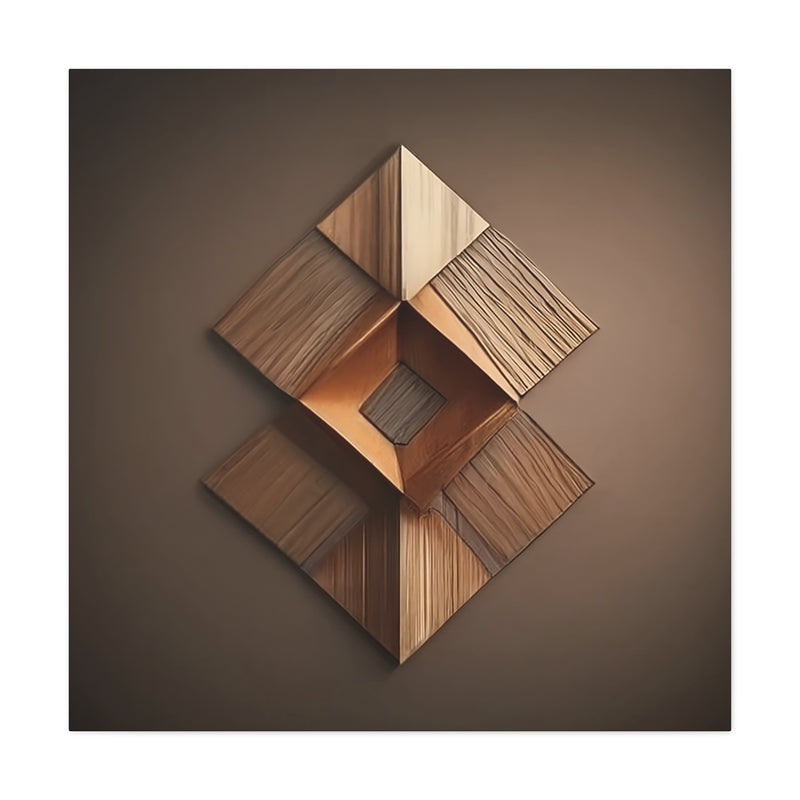 Geometric Harmony Canvas