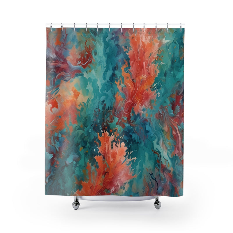 Coral reef Shower Curtain