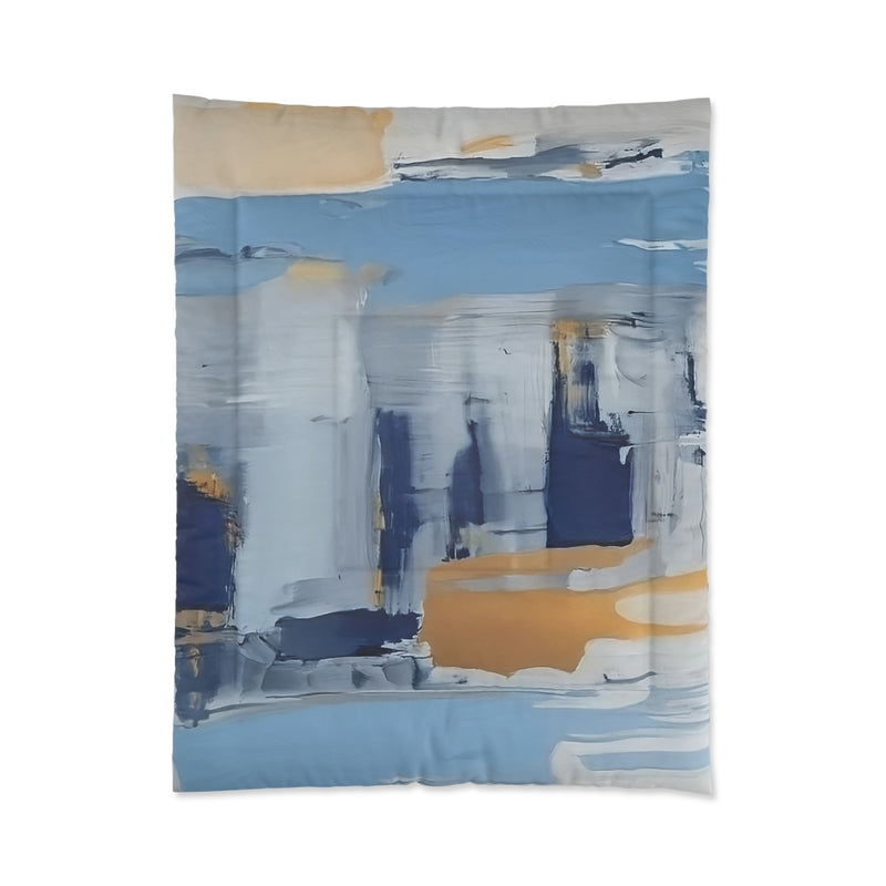 Blue Canvas Comforter