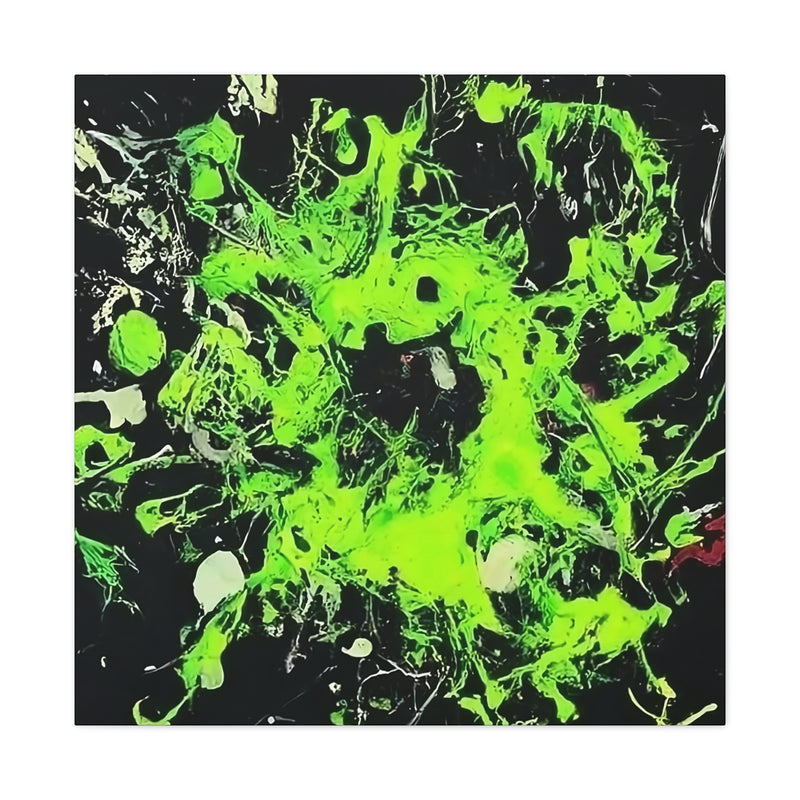 Luminous Splash Canvas