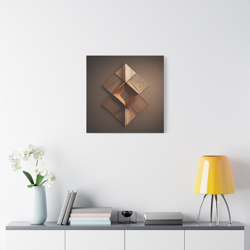 Geometric Harmony Canvas