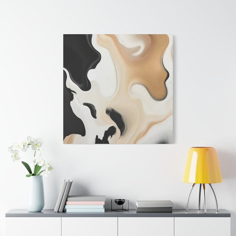 Elegant Contrast Canvas