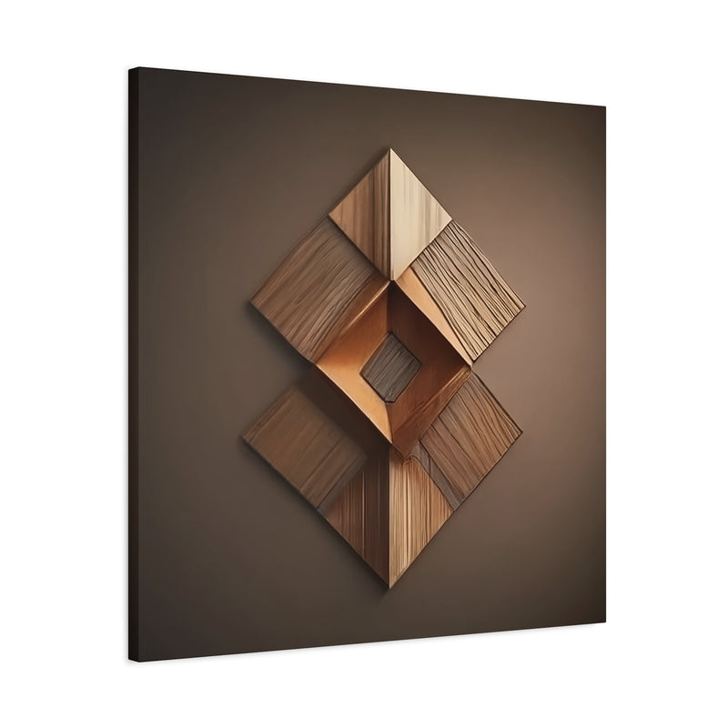 Geometric Harmony Canvas