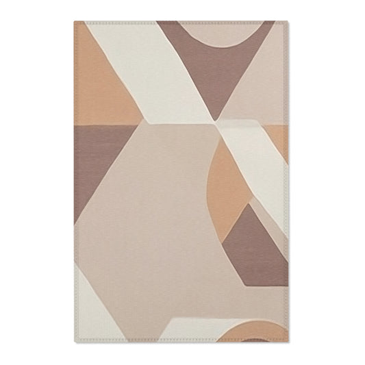 Latte Layers Area Rug