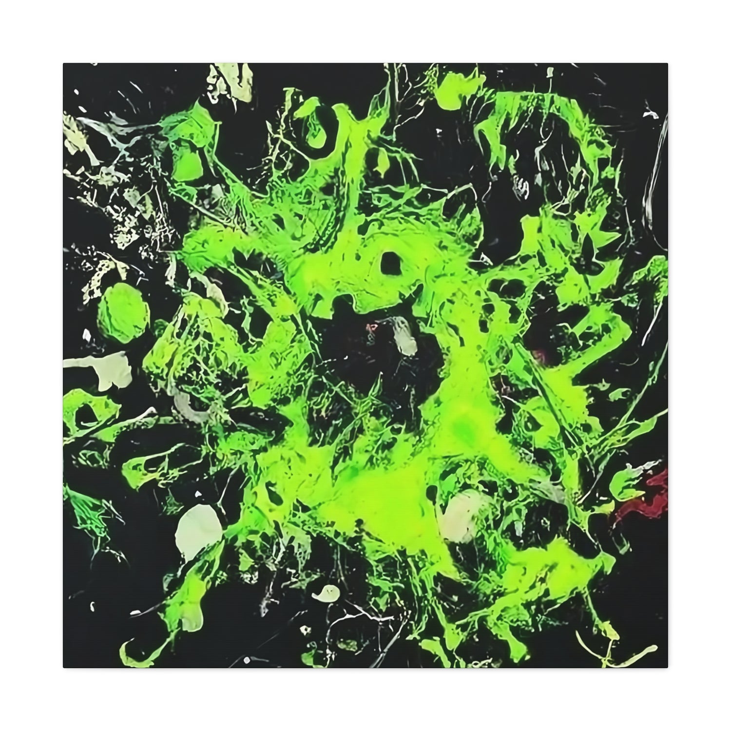 Luminous Splash Canvas