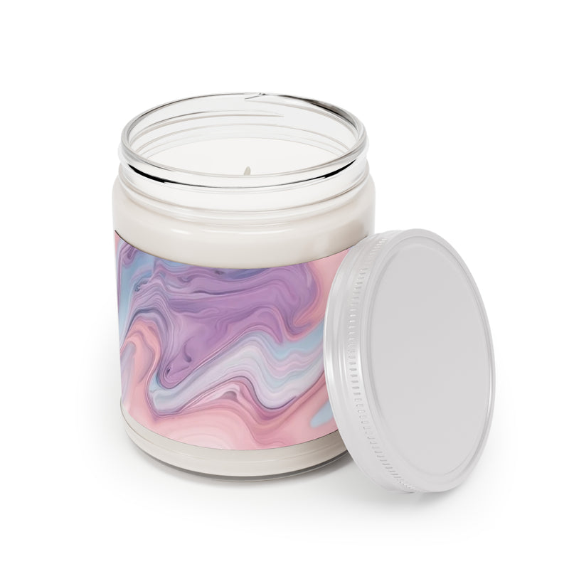 Cotton Candy Swirl Scented Candles