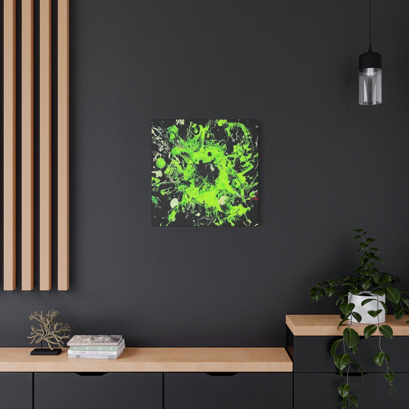 Luminous Splash Canvas