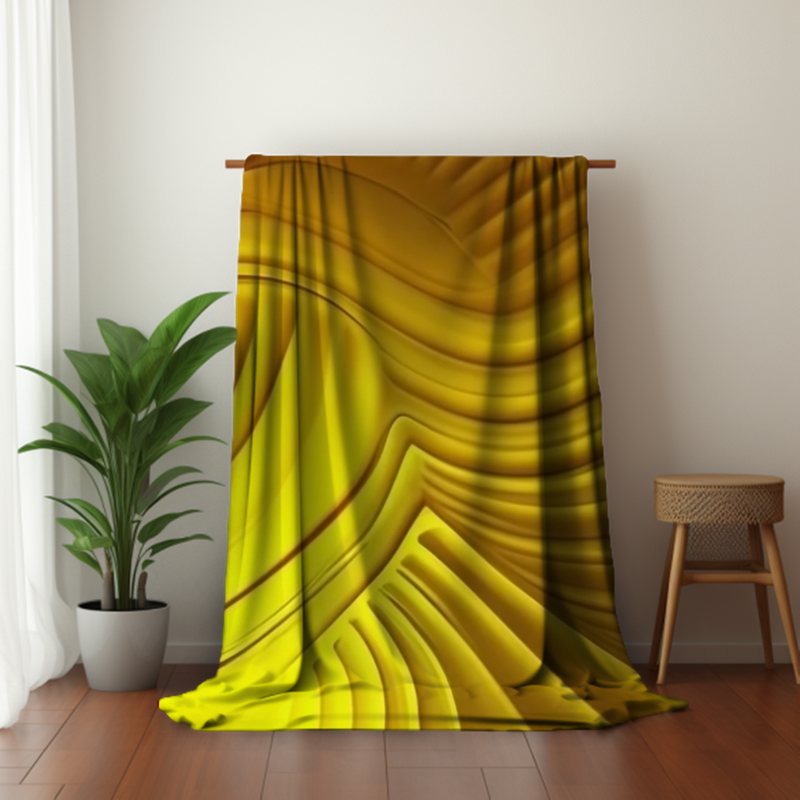 Sunshine Velveteen Plush Blanket